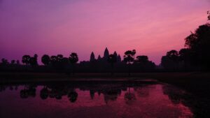 camboya, angkor wat, amanecer