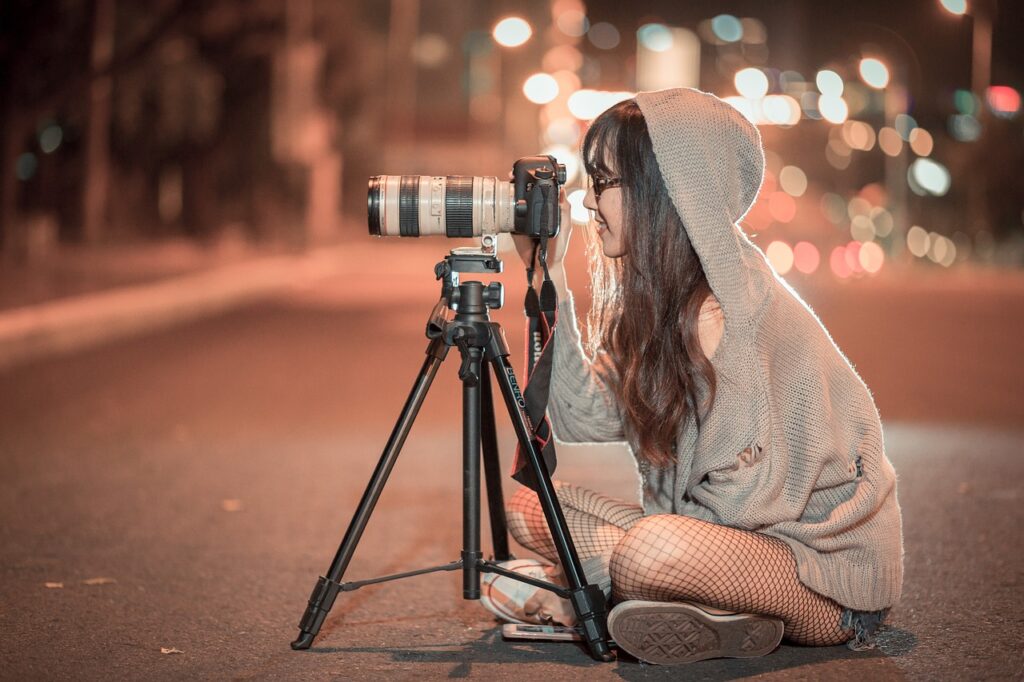 equipo de fotografía arquitectónica