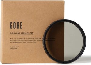 Gobe - Filtro circular polarizador (CPL) para objetivo de 82 mm (1Peak)